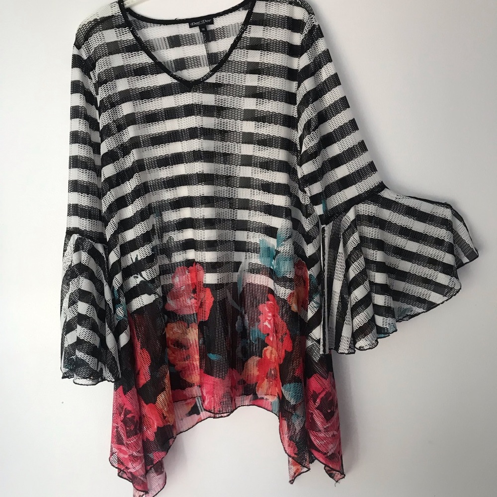 Cute floral lace top